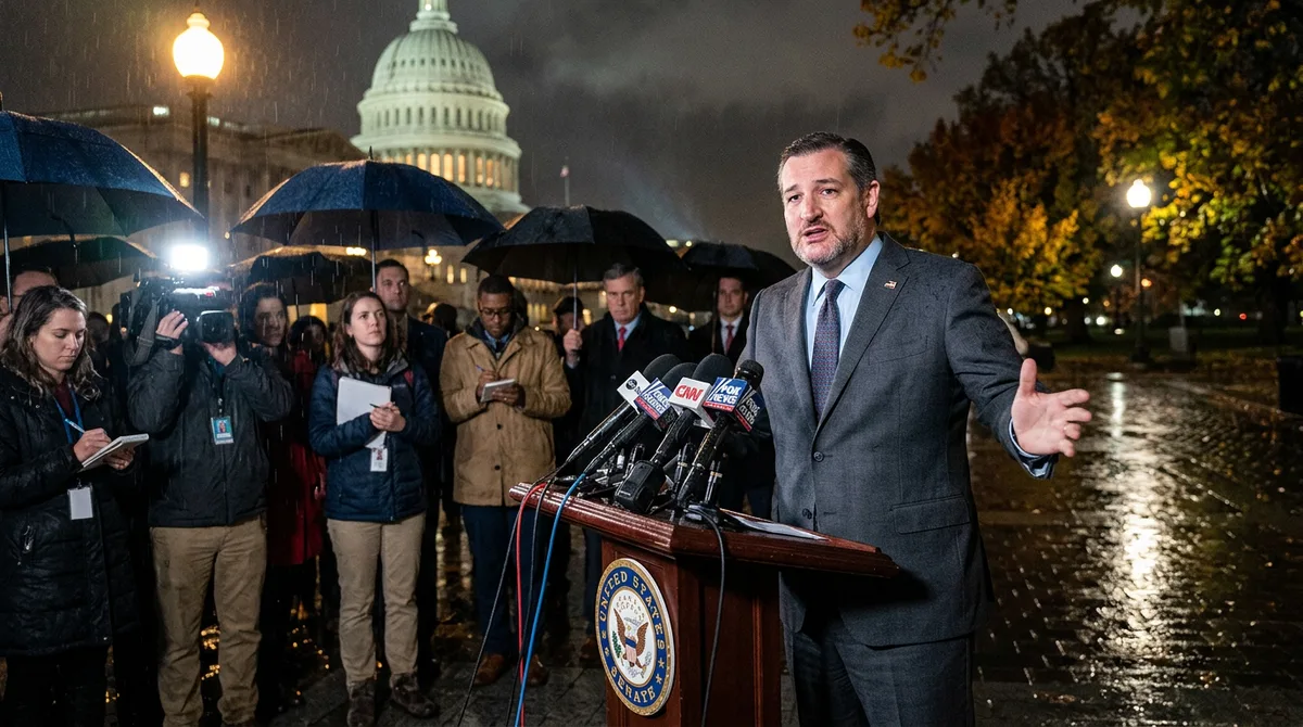 Ted Cruz senator Texas press conference Washington